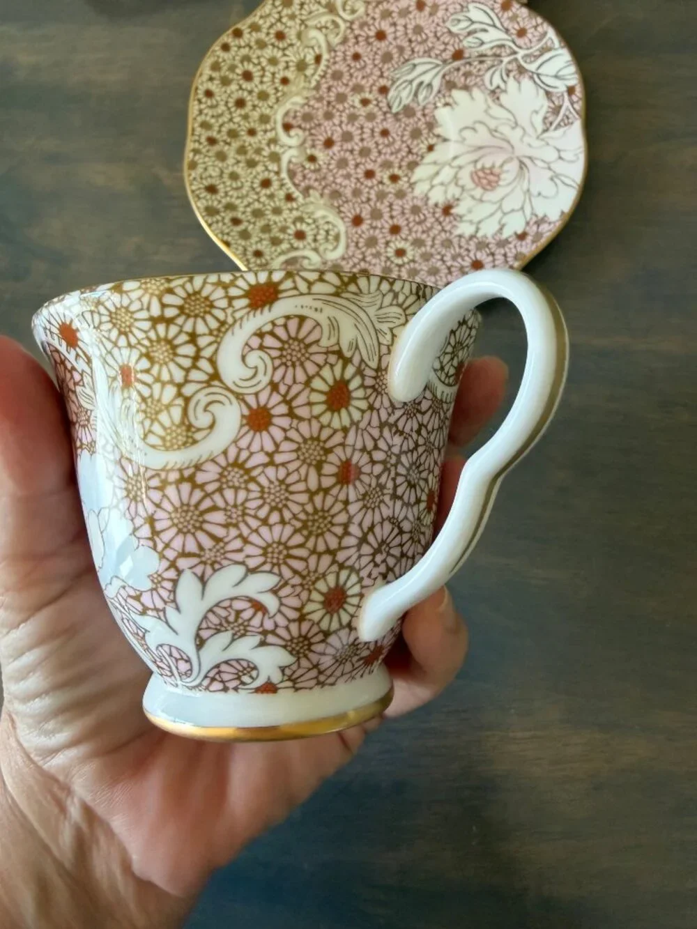Wedgwood Daisy Tea Story Cup & Saucer Set With Keepsake Box Rare Find